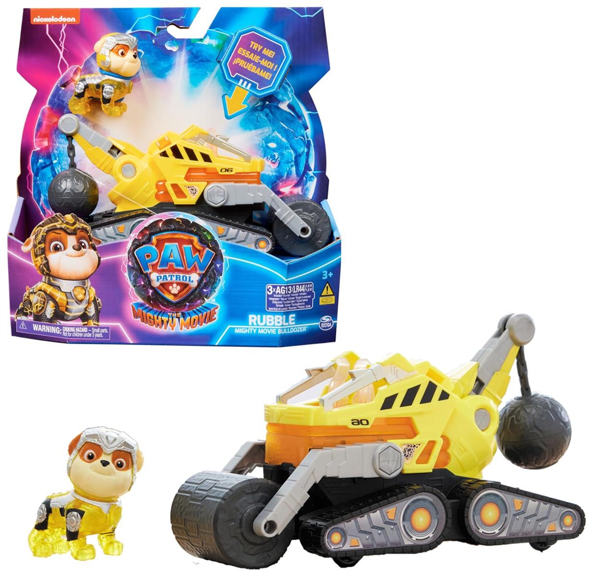 Spielzeugauto, Rennmaschine, Bulldozer, PUZZLE, Mighty Movie