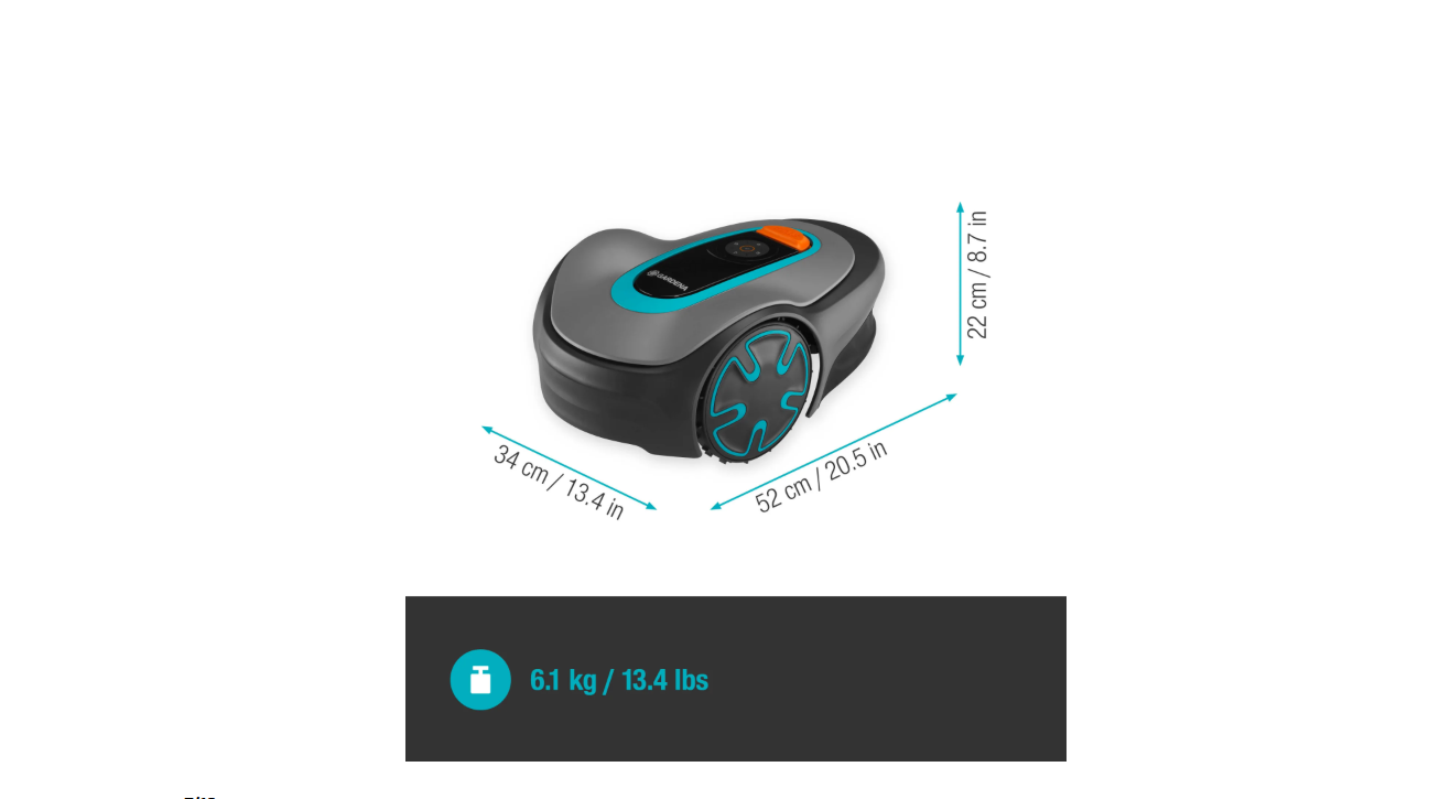 Gardena Mähroboter Sileno minimo 250 m² Gartenmähroboter Rasen mähen