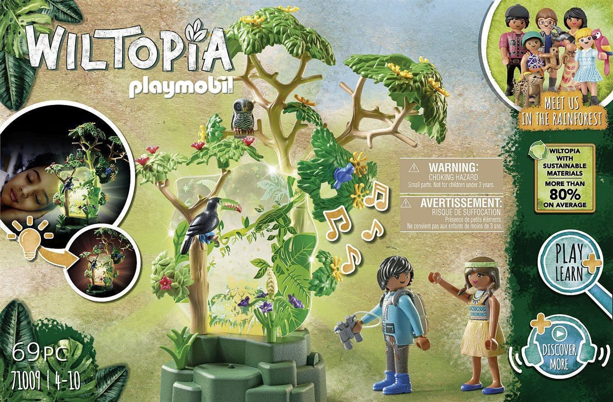 Playmobil, Weltbaum, Figuren, Naturset, Lichtsteuerung