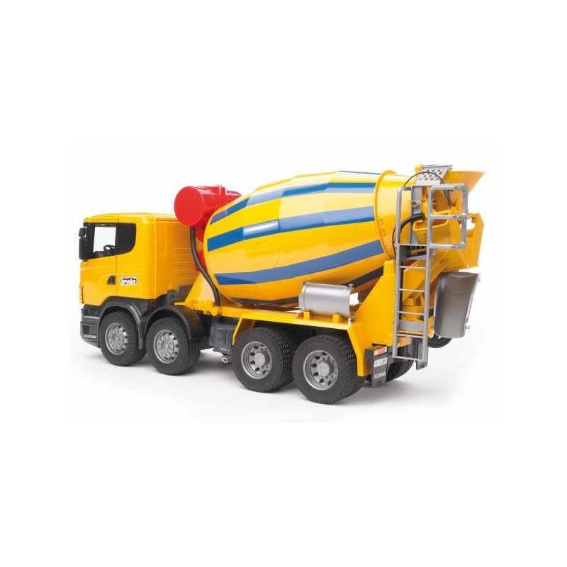 BRUDER 03554 Scania Betonmisch LKW Spielzeug Fahrzeug Baustelle 1:16