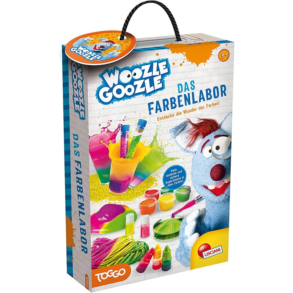 Lisciani DE86252WG WOOZLE GOOZLE DAS FARBENLABOR Experimentierset für Einsteiger