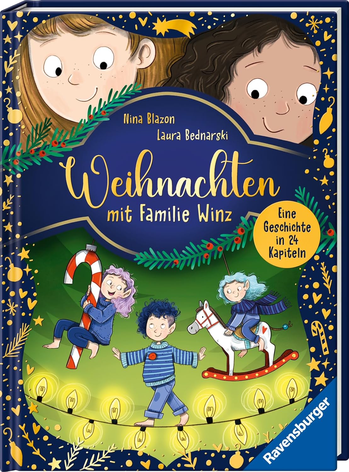 Weihnachten mit Familie Winz. Ein Adventskalender-Vorlesebuch - Kinderbuch