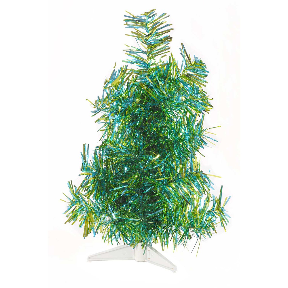 HELLBLAU - APFELGRÜN METALLIC - 30, 60, 90, 120, 180, 240 cm künstlicher Weihnachtsbaum, farbiger Ta