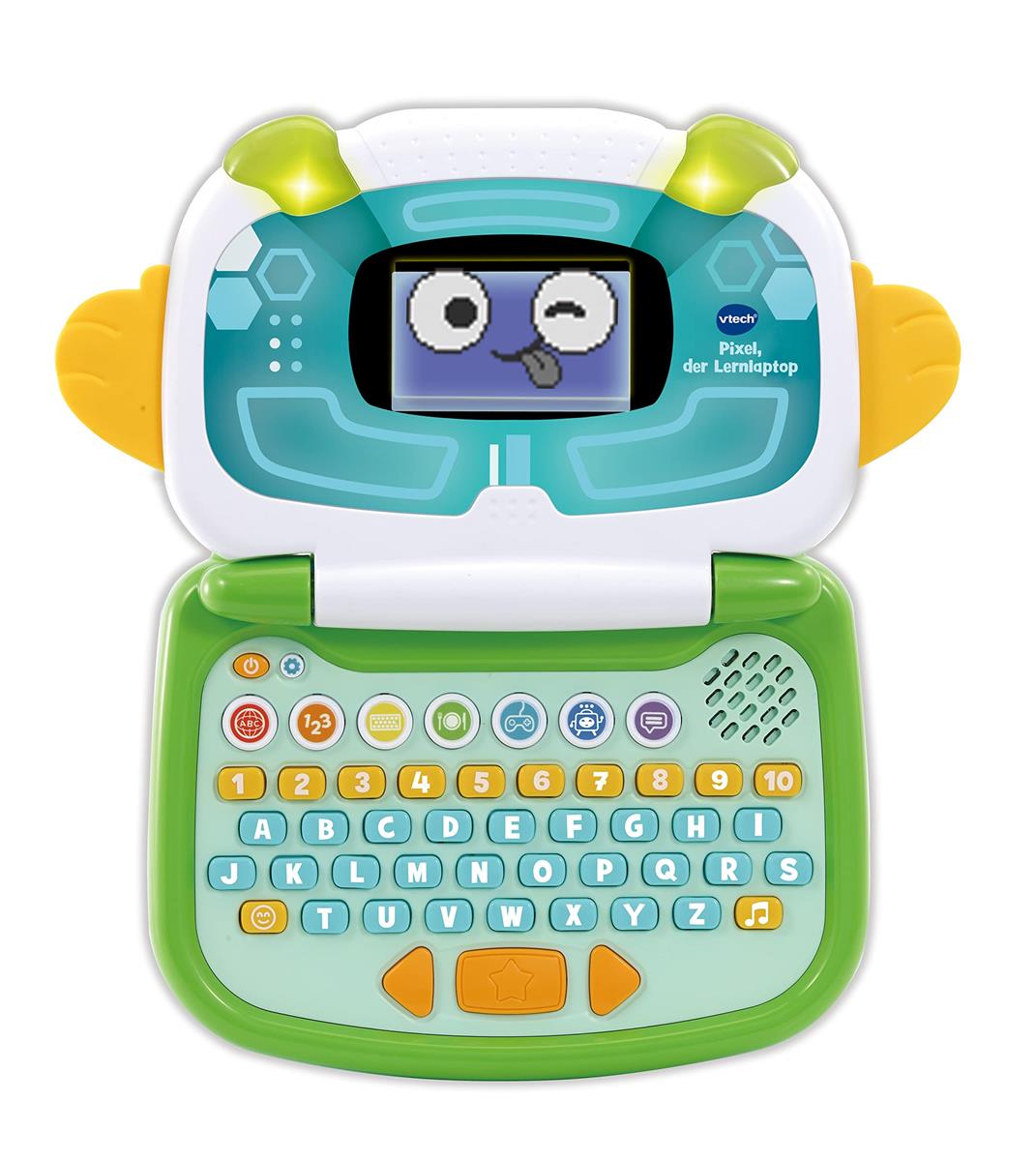 VTech 80-615104 Pixel der Lernlaptop Kinder Laptop elektronisches Lernspielzeug Spielzeug