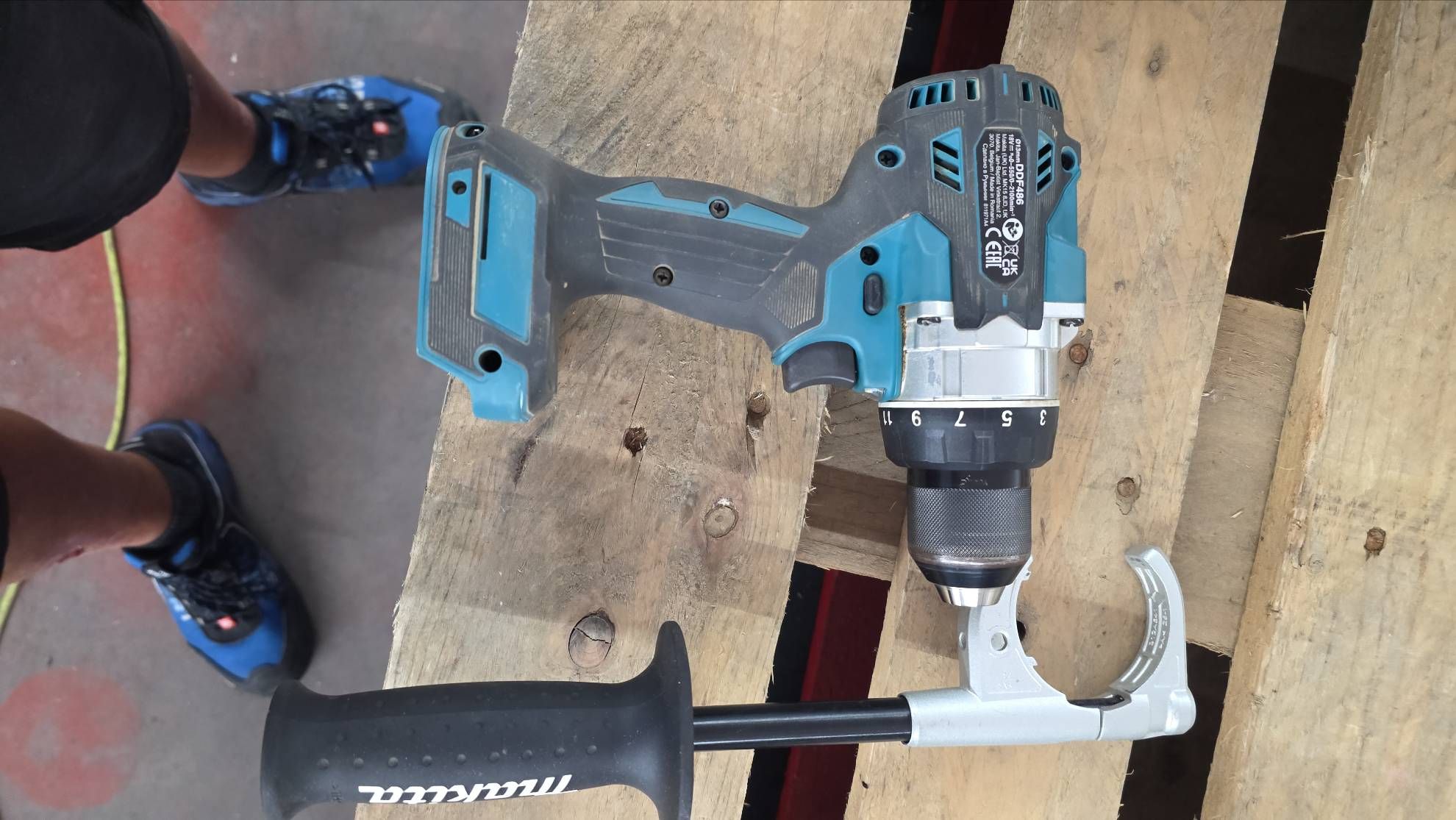 Makita DDF486Z Akku Bohrschrauber 18V ohne Akku und Ladegerät #740