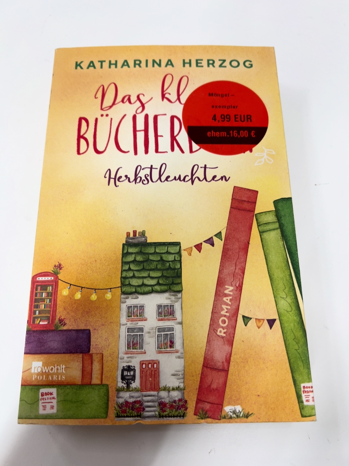 Buch, Roman, Herbst, Buchumschlag, Titel