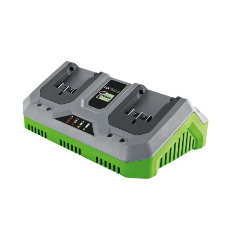 LUX 20 V Doppel Schnellladegerät 1 PowerSystem ohne Akkus