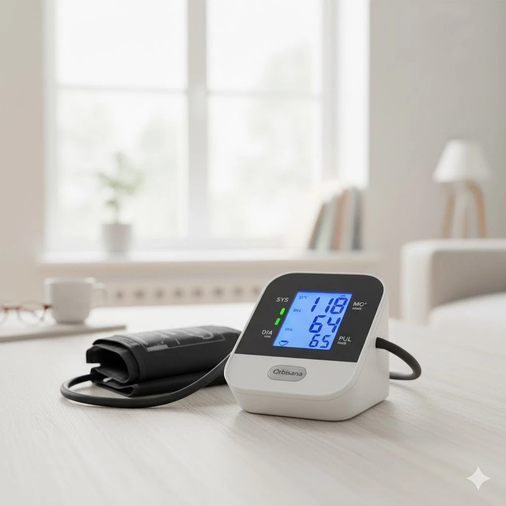 Blutdruckmessgerät, Sphygmomanometer, Digitaler Monitor, Blutdruck Anzeige, Medizinisches Gerät