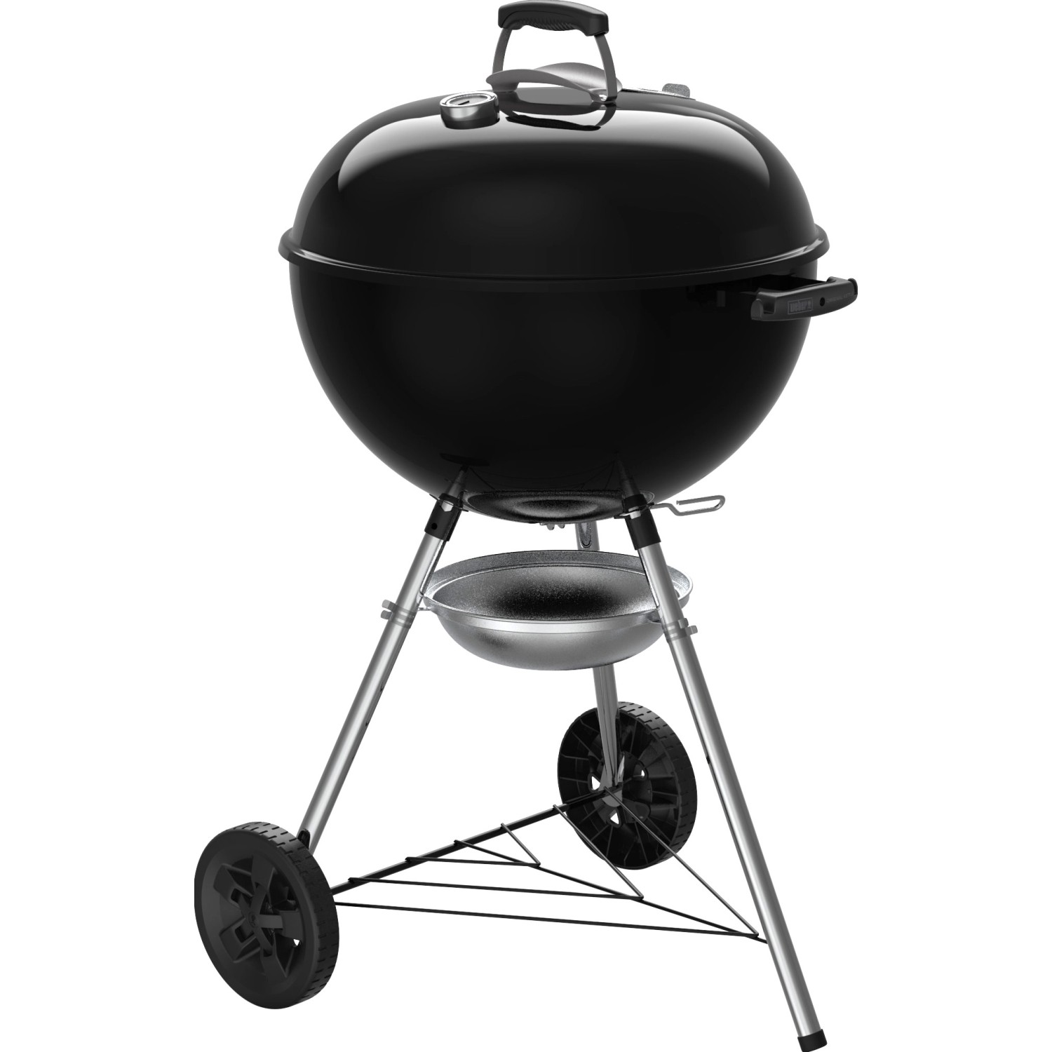 Weber Holzkohle Kugelgrill Original Kettle E 5710 Ø 57 cm Schwarz