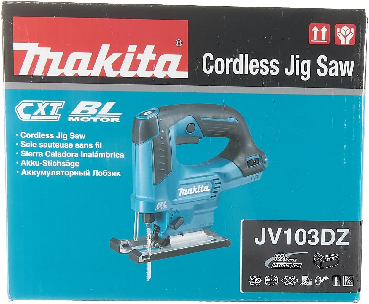 Makita JV103DZ Akku Pendelhubstichsäge 10,8 V ohne Akku und Ladegerät