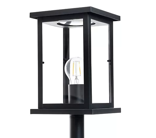 Laterne, Außenlampe, Glühbirne, Schwarz, Stilmodern
