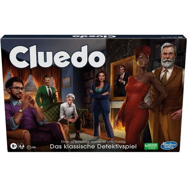 Detektivspiel, Cluedo, Spielkarten, Brettspiel, Thema Detektiv