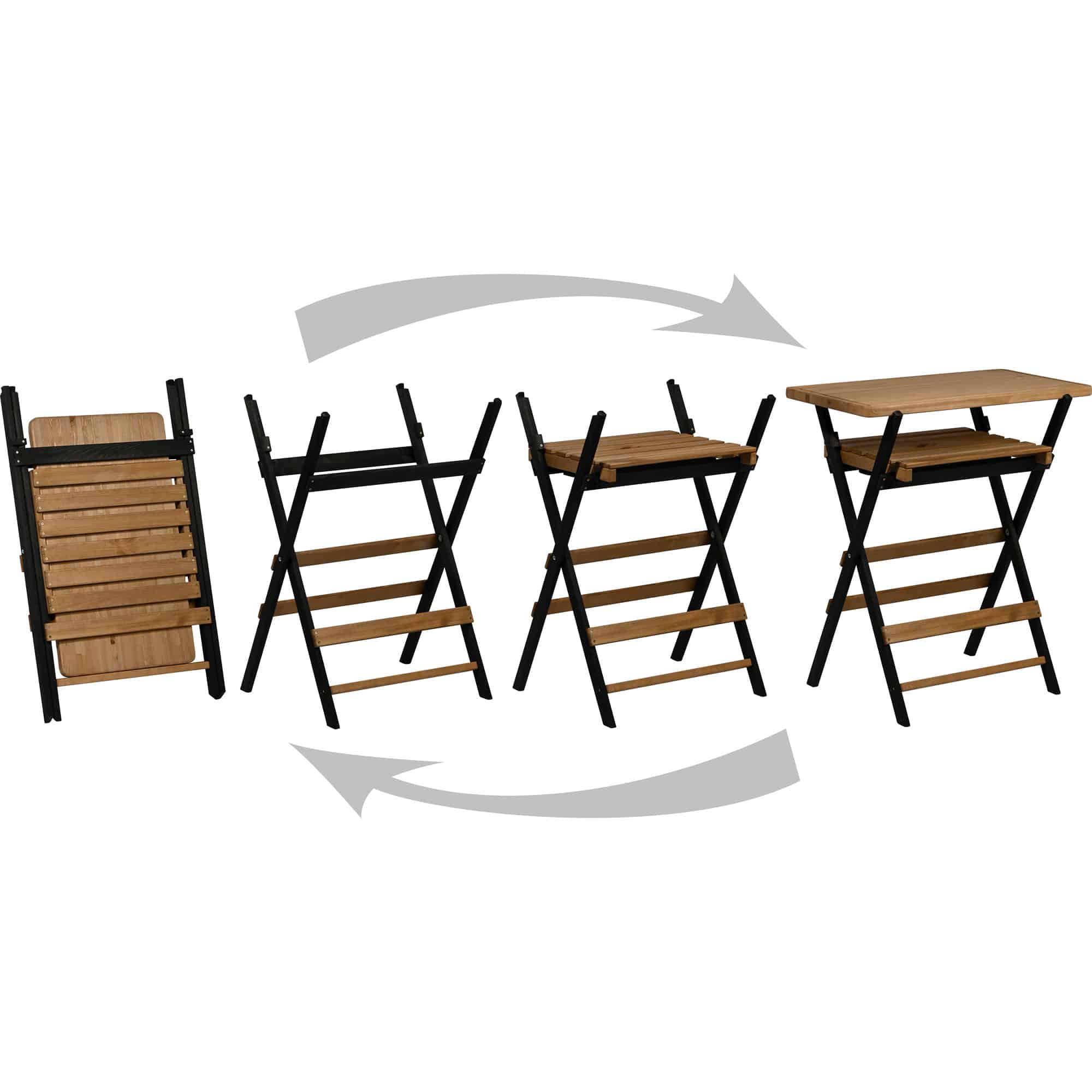 Klappbarer Grilltisch universal aus Holz #DH25