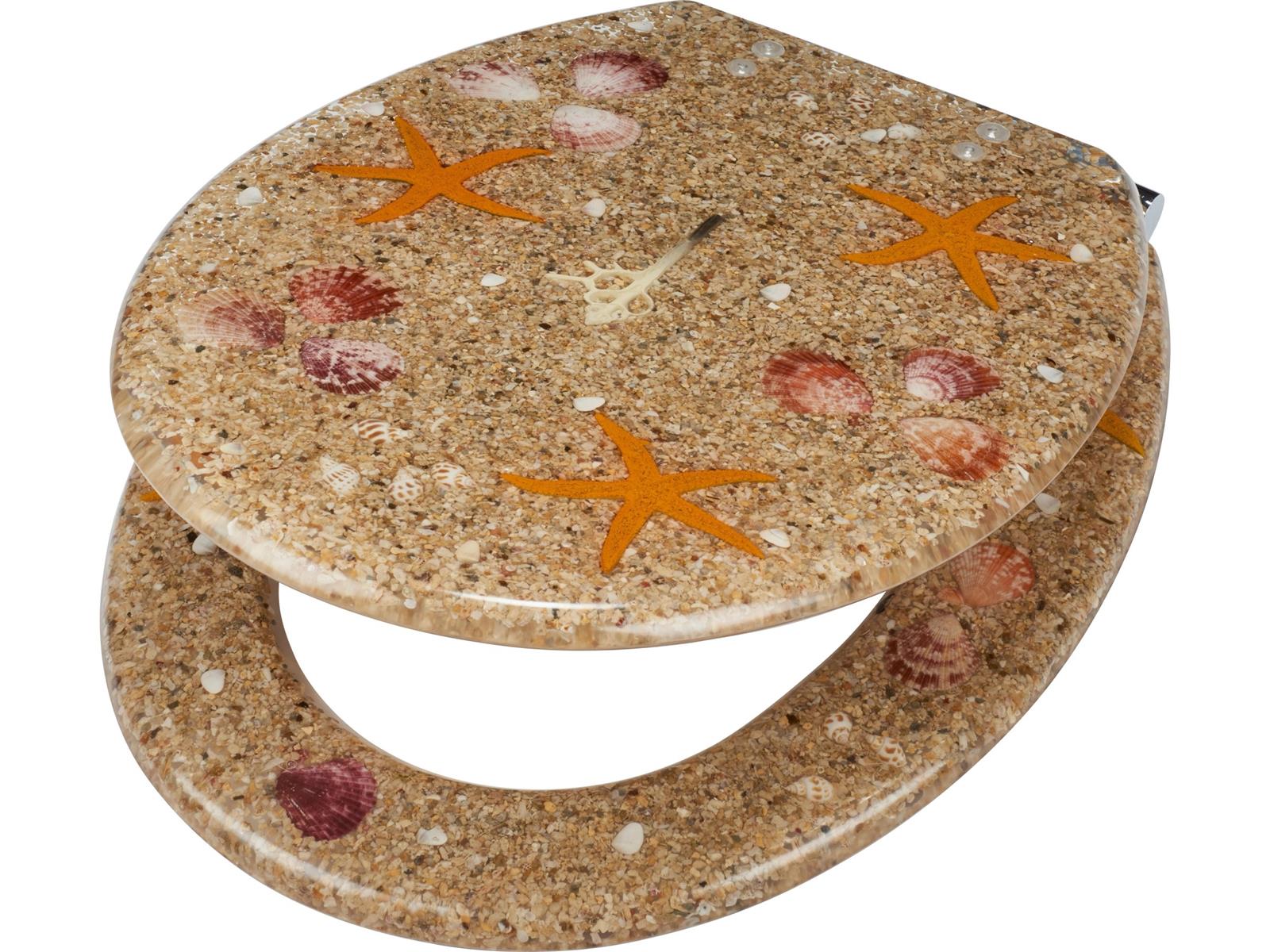 baliv WC Sitz Carduma II mit Absenkautomatik Polyresin Strand