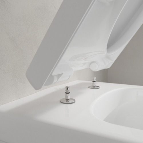 Villeroy & Boch 98M9C101 Architectura WC Sitz mit Absenkautomatik Weiß Alpin