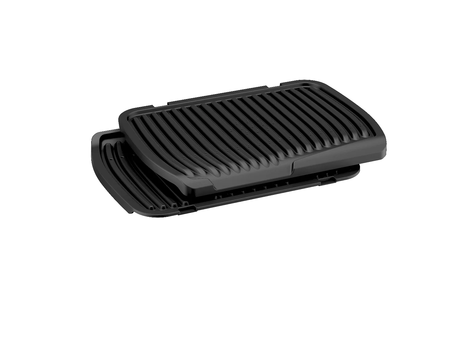 OptiGrill GC7P08 2000 W Kontaktgrill Elektrogrill Küchengerät Grillplatten grillen