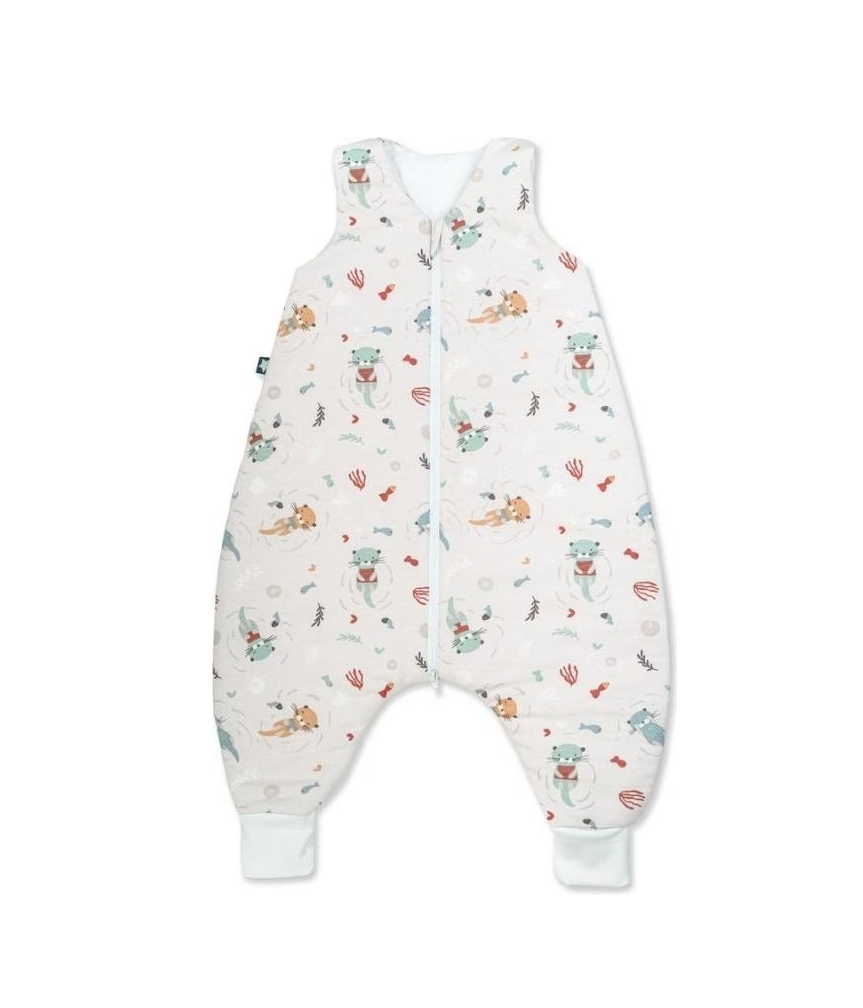 Babyonesie, Jumpsuit, Kuschelnest, Alloverprint, Zipper