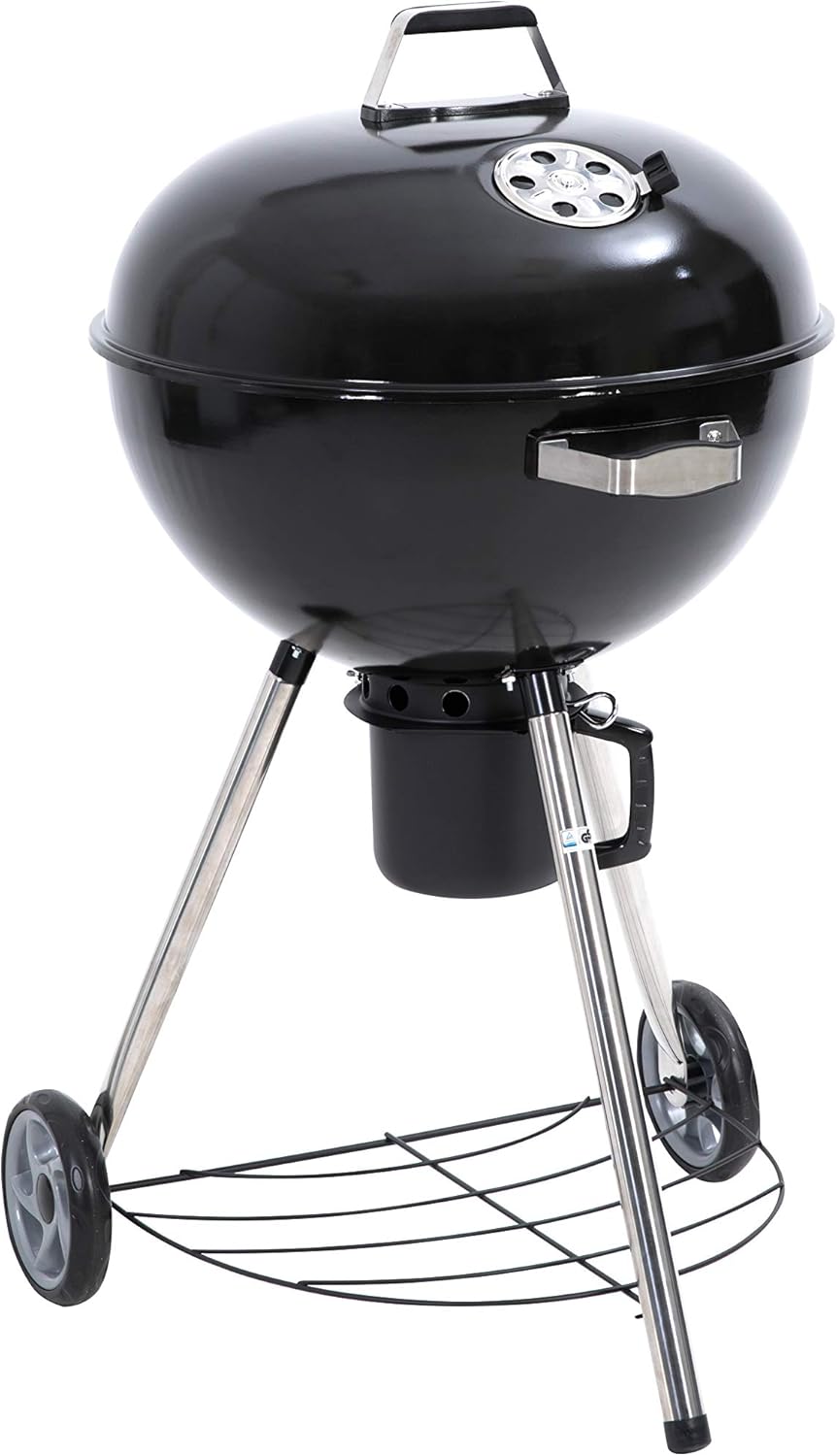 Kamino BBQ Kugelgrill auf Rädern Rundgrill Holzkohlegrill