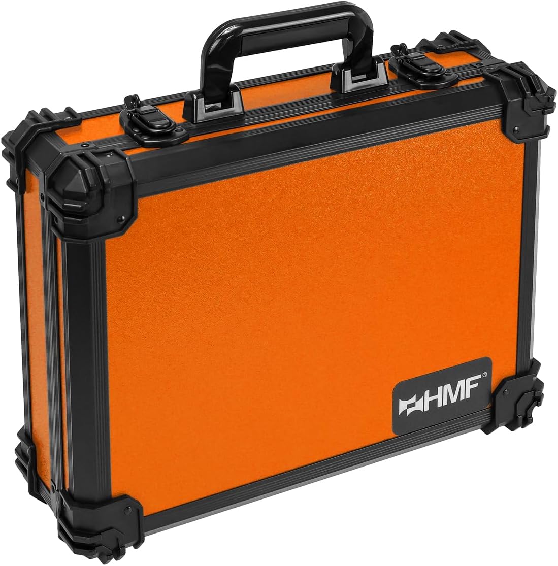 Transportkoffer mit Rasterschaumstoff Universalkoffer 39 x 29 x 12 cm Orange