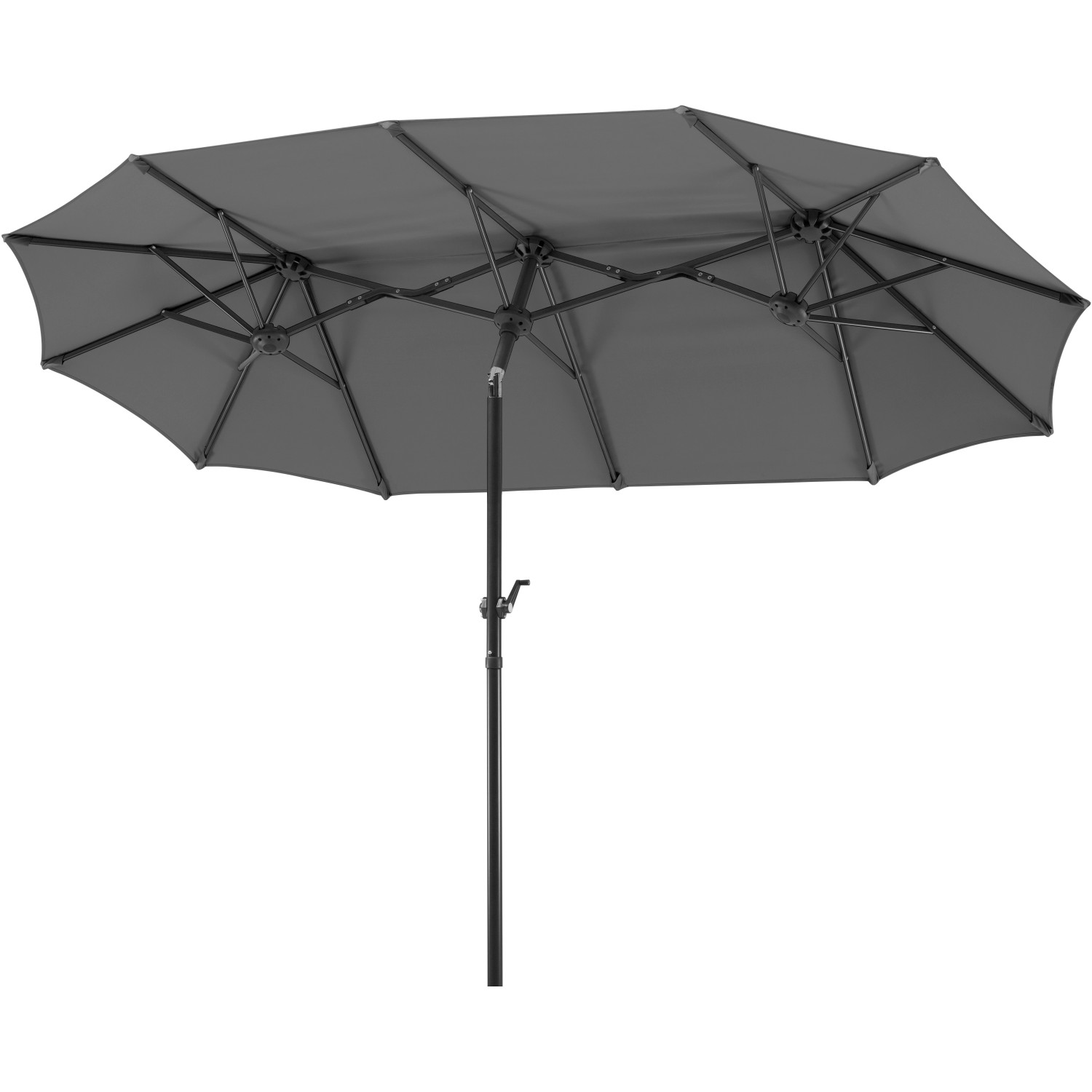 Schneider Schirme Balkonschirm Salerno 150 cm x 300 cm Anthrazit