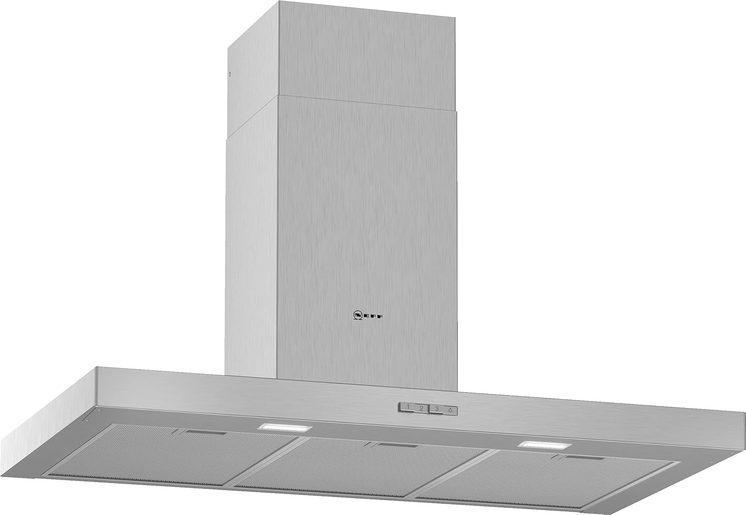 NEFF D92BBC0N0 Dunstabzugshaube N30 60cm Abluft oder Umluft Energieeffizienz D