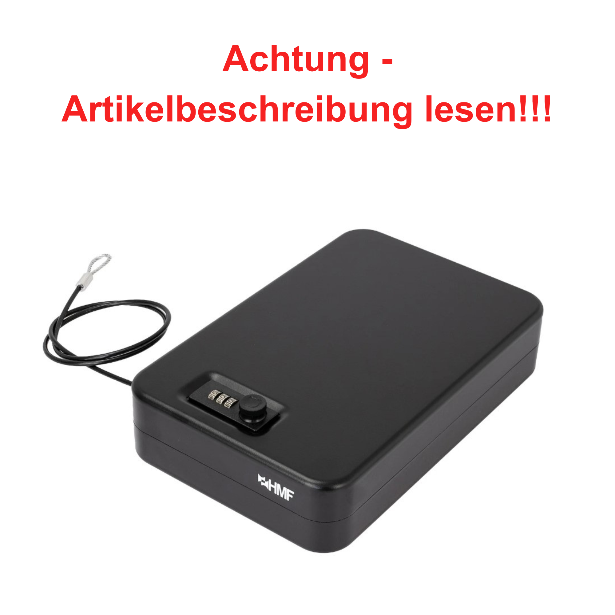 Sicherheitsbox, Kassette? (No), Schließfach, Kombinationsschloss, Nebenequipment?