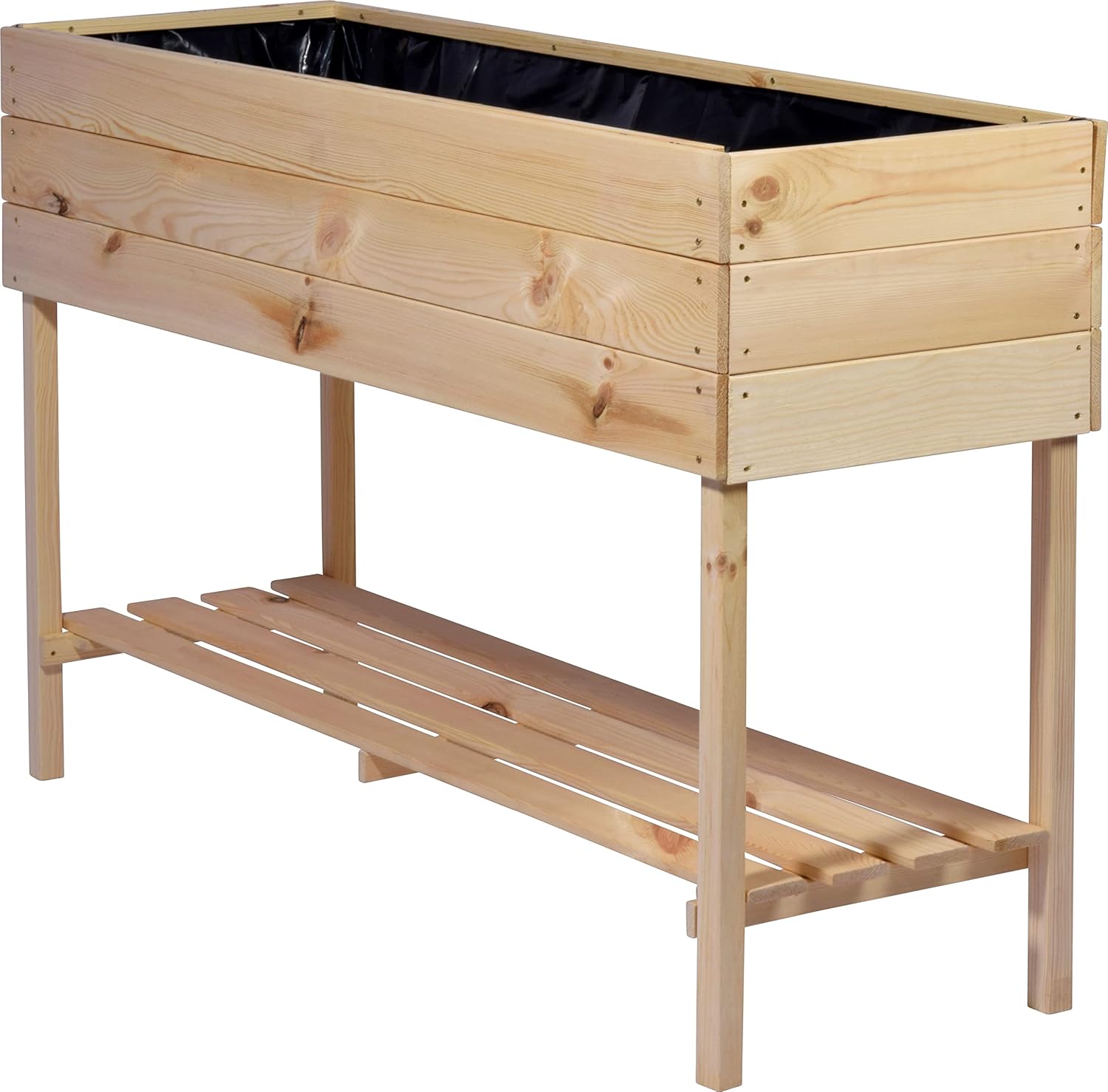 Dobar Hochbeet XL Kräuterbeet Gemüsebeet Pflanzkasten Salatbeet #D330