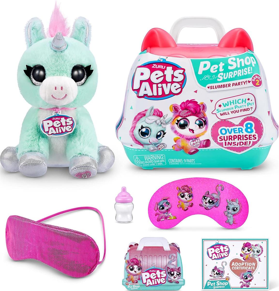 ZURU ?28912748 9532E Pets Alive Pet Shop Surprise Unicorn Einhorn Spielzeug