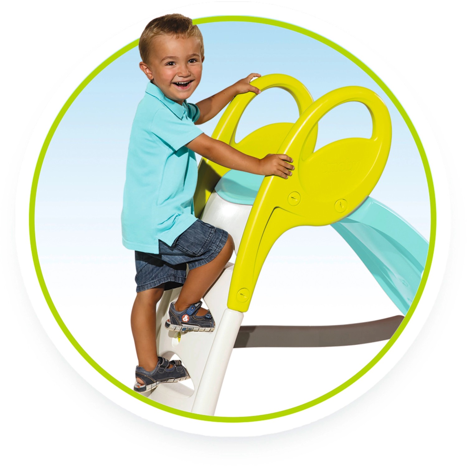 Smoby Rutsche GM mit Wasseranschluss 159 cm x 68 cm x 100 cm Mehrfarbig