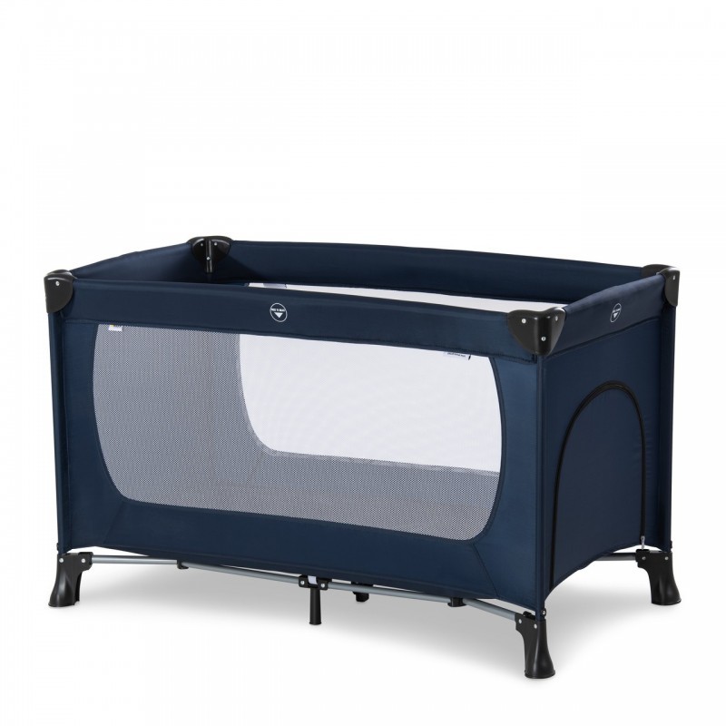 Babybett, Kinderlaufstall, Mesh Panel, Faltbar, Tragbar