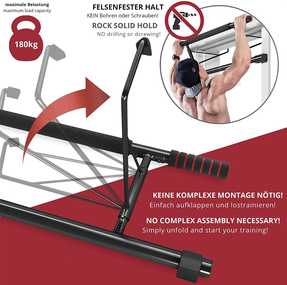 Kettlebell, Gymnastikstab, Klimmzugstange, Trainingsgerät, Hantelgriff