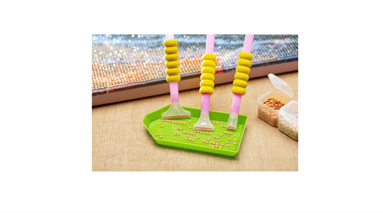 Weltbild  Diamond Painting Aufbewahrungsbox Zubehör Set Organizer 45-Teilig