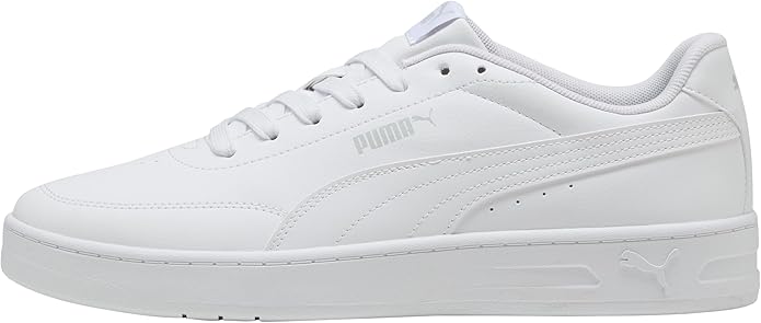 Puma Unisex Court Classic CleanSneaker Sportschuhe Sneacker Turnschuhe weiß Gr. 44