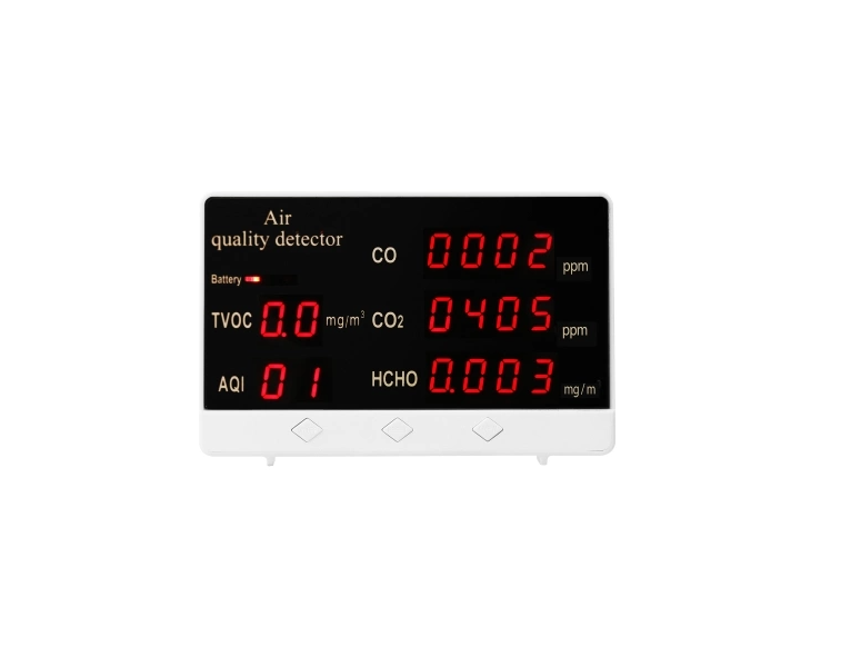 KKmoon JSM 131 Luftqualitätsanalysator Monitor Digitalanzeige Hochpräziser CO CO2 HCHO TVOC-Detektor