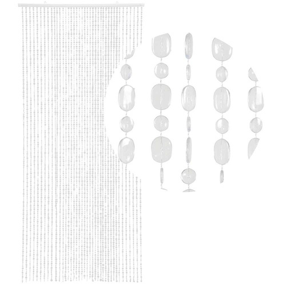 Deko-Vorhang, Perlenvorhang, Schmuckvorhang, Hänger aus Stein, Transparentes Dekorations-Element