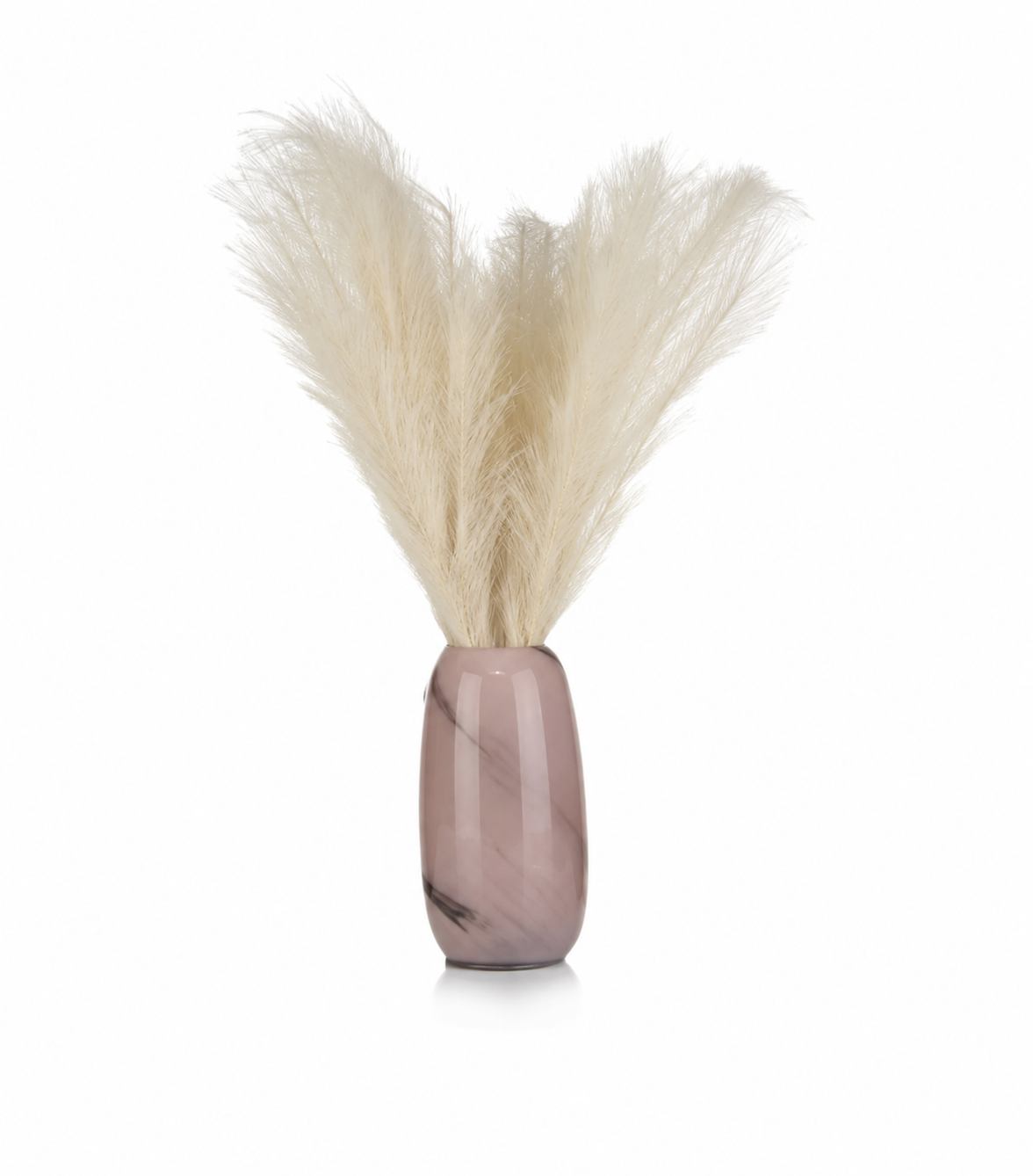 LUMIDA Casa LED Vase Pampasgras Dekovase Dekogras