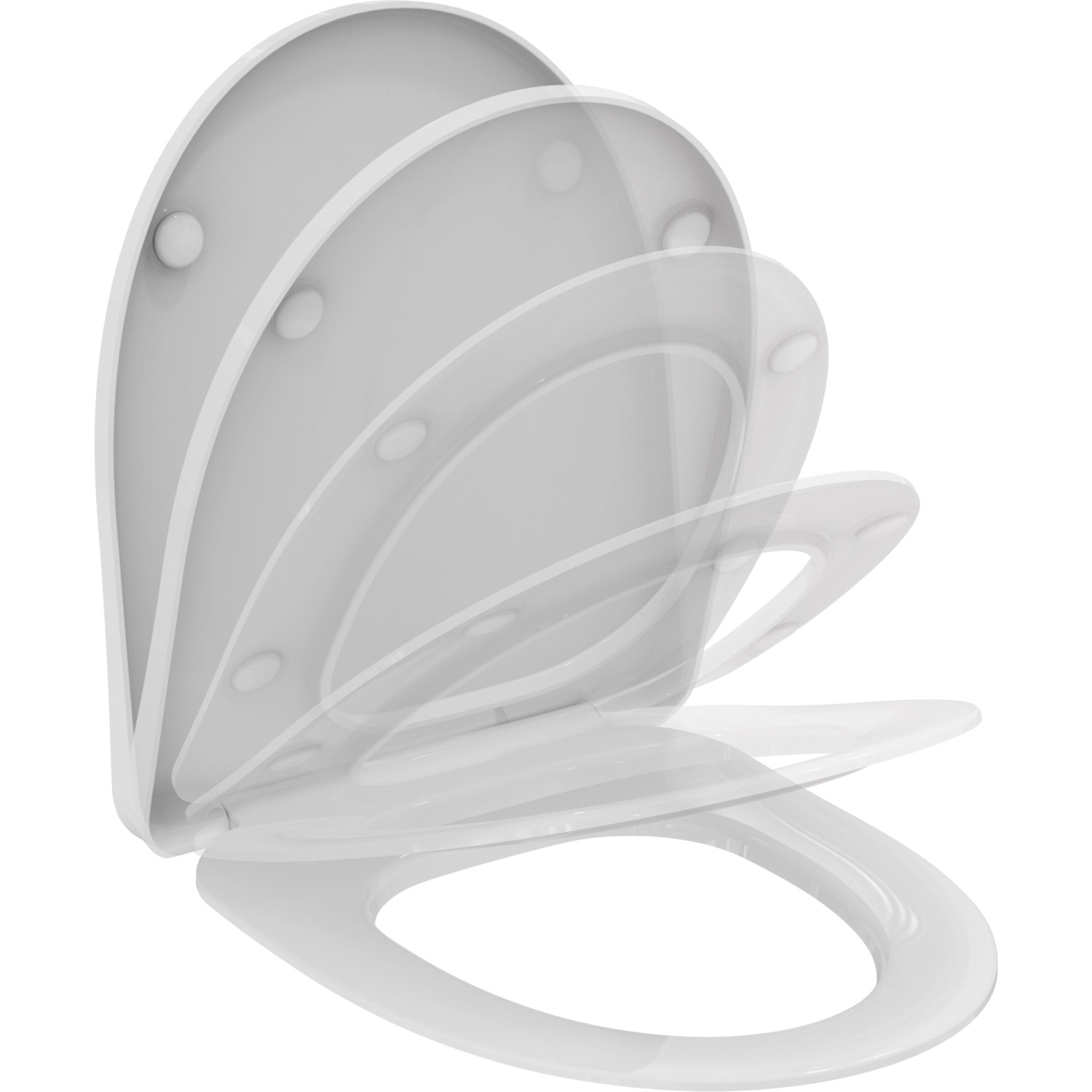 Ideal Standard WC Sitz i.life A mit Softclosing Wrapover Weiß
