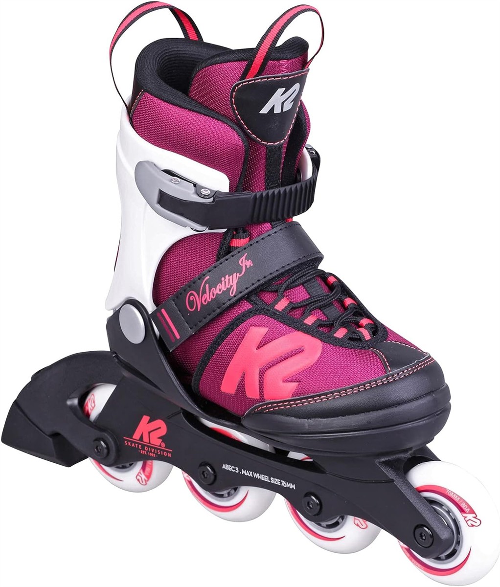 Inliner, Rollschuh, Pink, Stahlkufe, K2