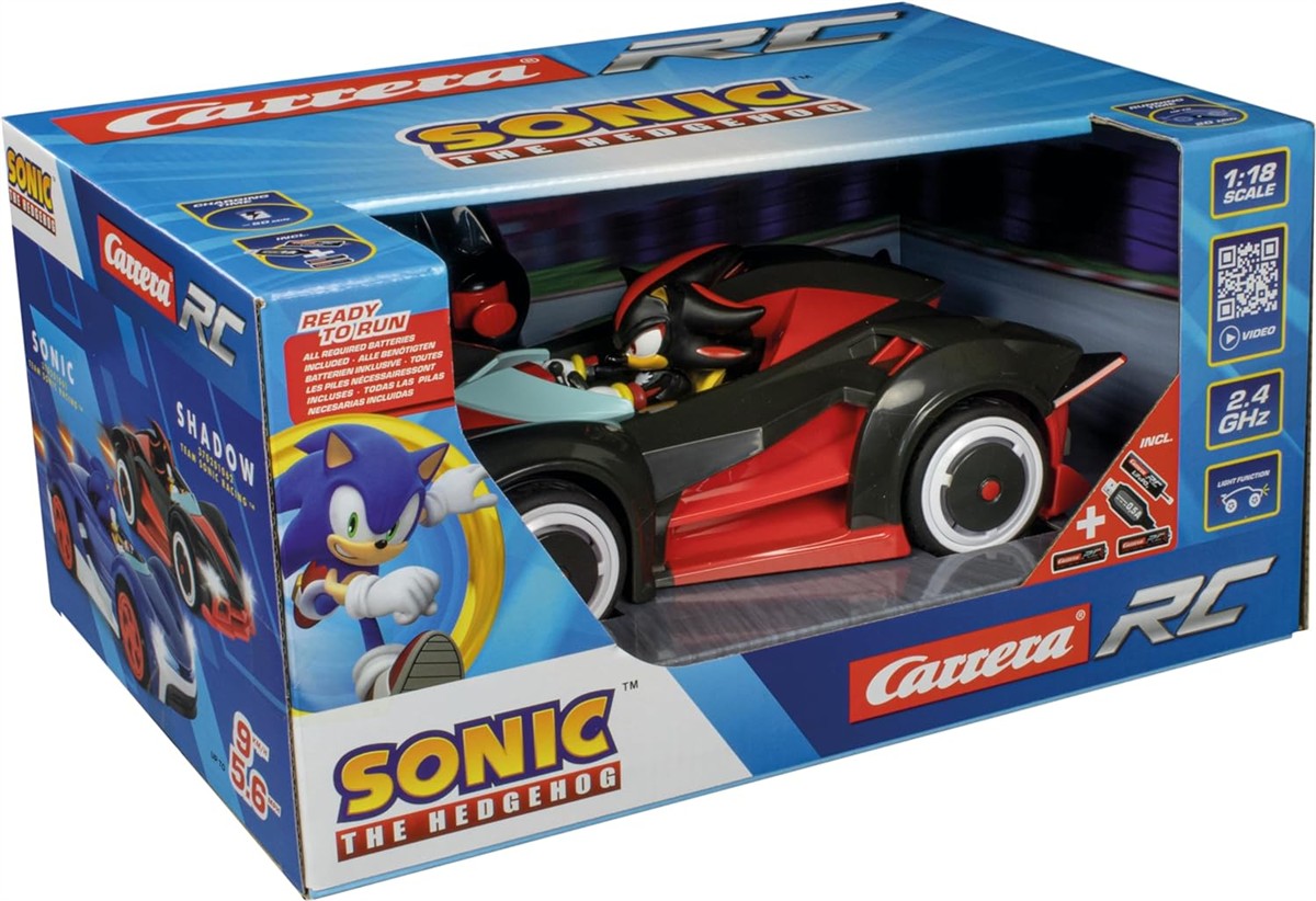 Spielzeugauto, RC-Car, Sonic, Box, 1:18