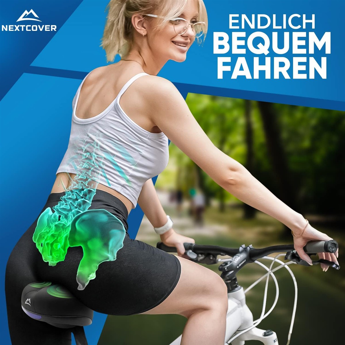 e-bike, Fahrrad, Fitness, Lendenstütze, Schmerzreduktion