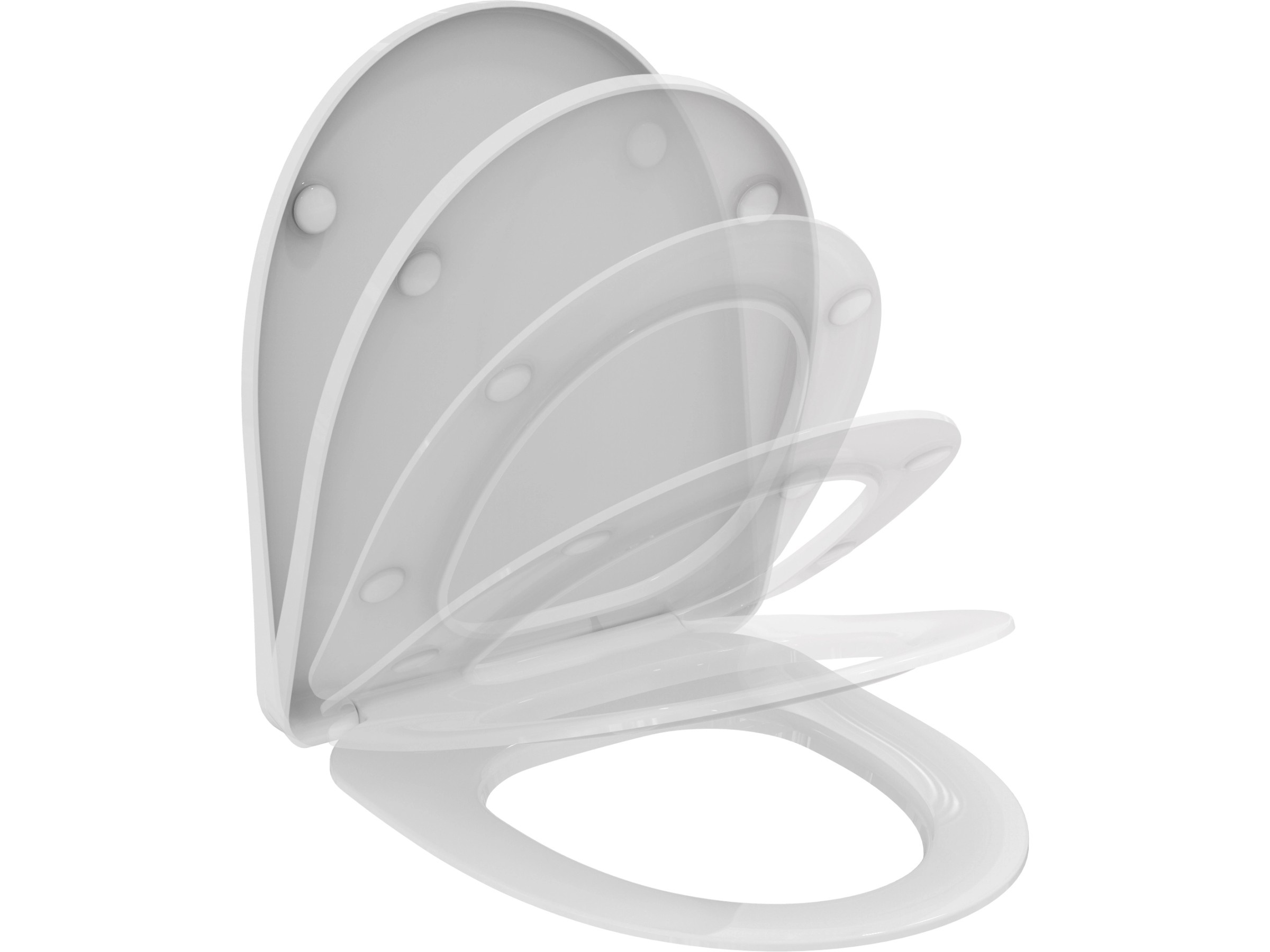 Ideal Standard WC Sitz Connect E mit Softclosing Wrapover Weiß