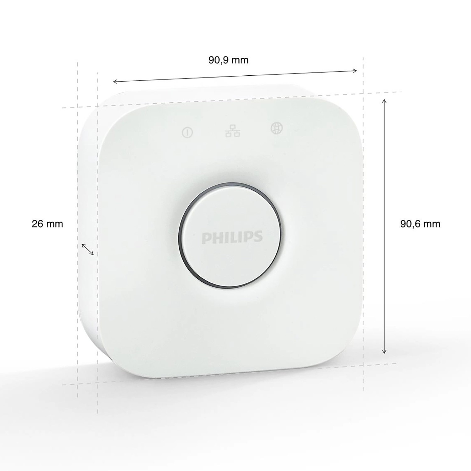 Philips Hue Bridge Weiß zur Steuerung der Philips Hue Produkte
