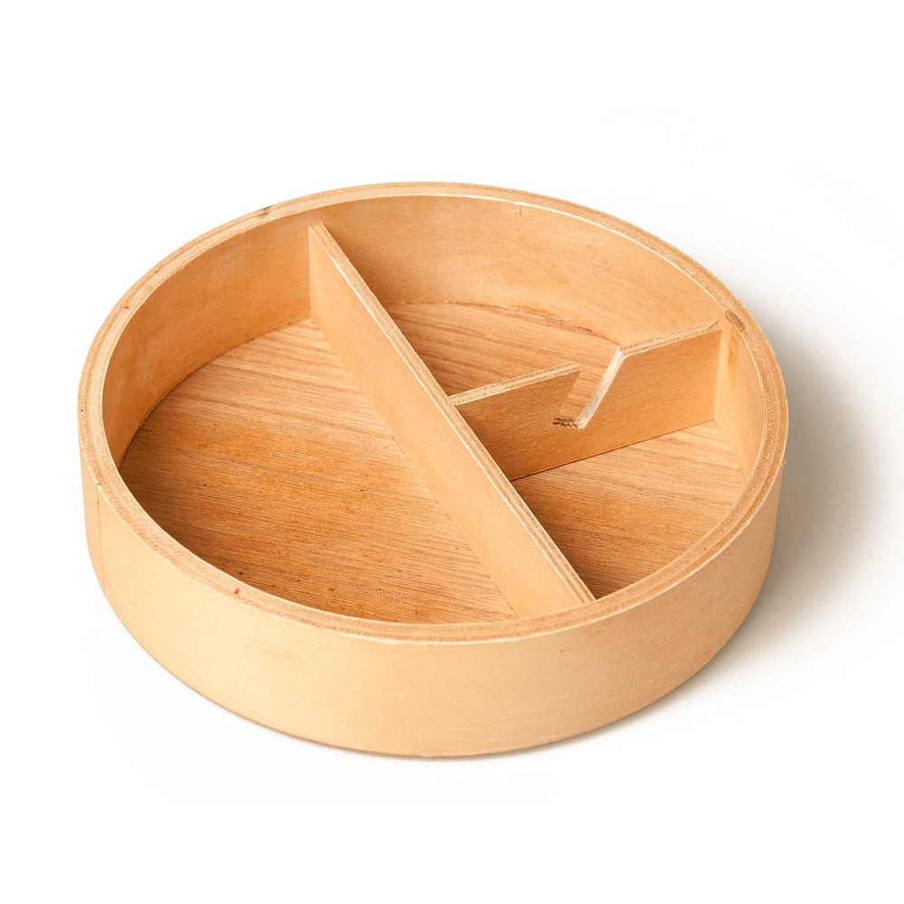 Schmuckaufbewahrung aus Holz mit Spiegel 20x5 cm