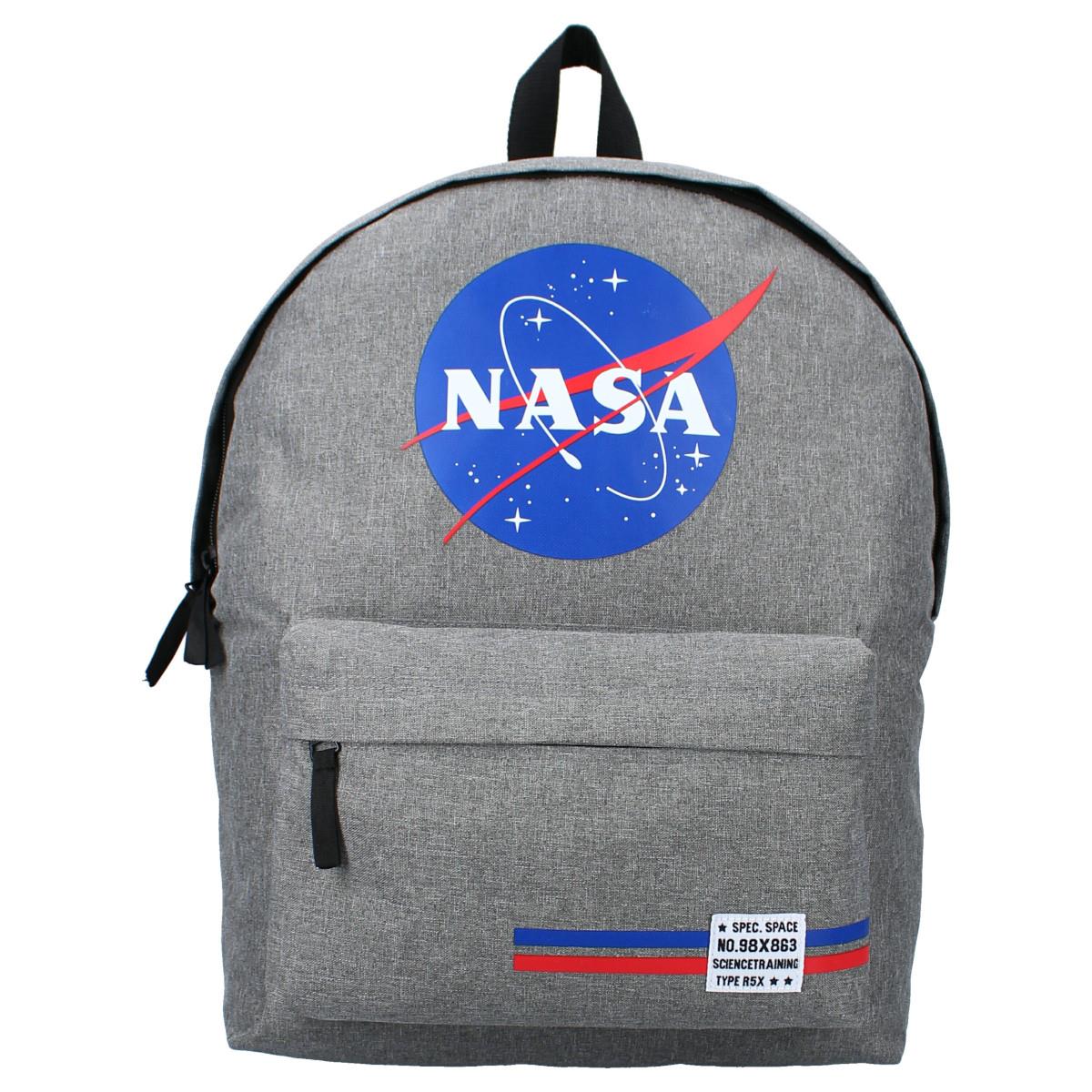 Rucksack NASA grau Sportrucksack Schulranzen Schulrucksack