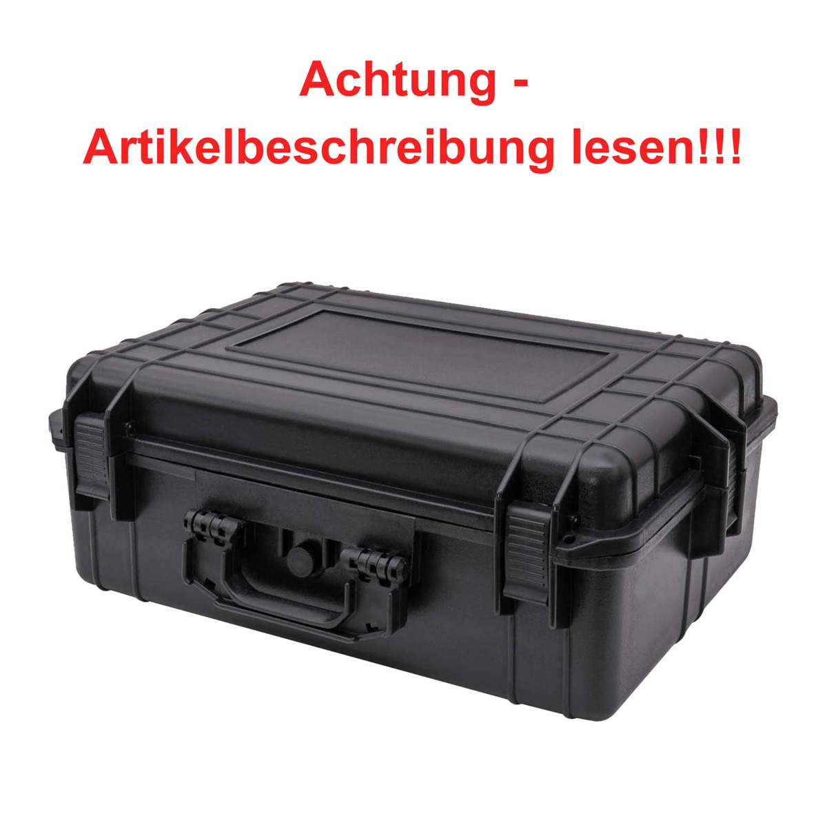 HMF Outdoor-Fotokoffer Waffenkoffer mit Rasterschaumstoff L57cm #2414