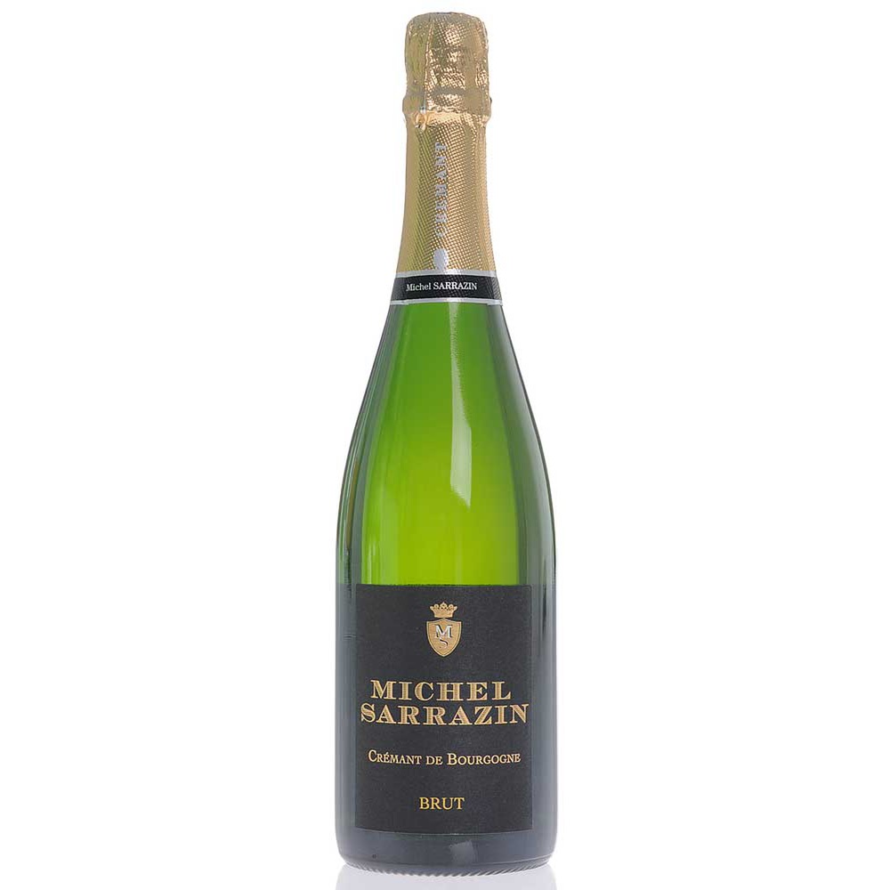 Crémant de Bourgogne BRUT Michel SARRAZIN et Fils, 0,75 ltr.
