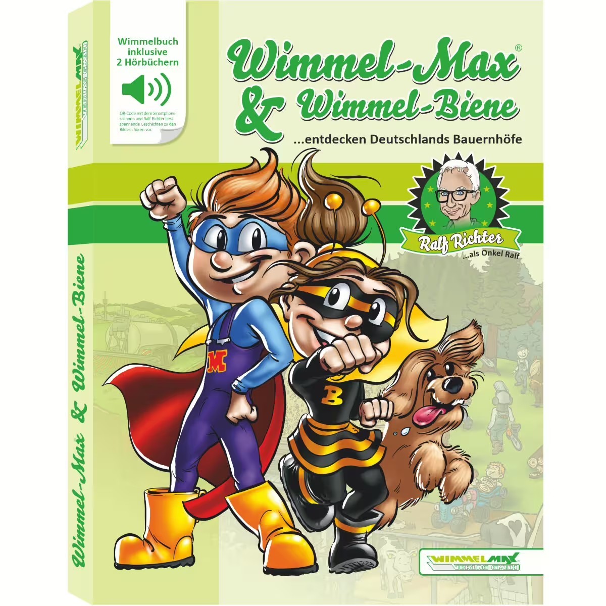 Kinderbuch, Wimmelbuch, Hörbuch, Superhelden, Biene