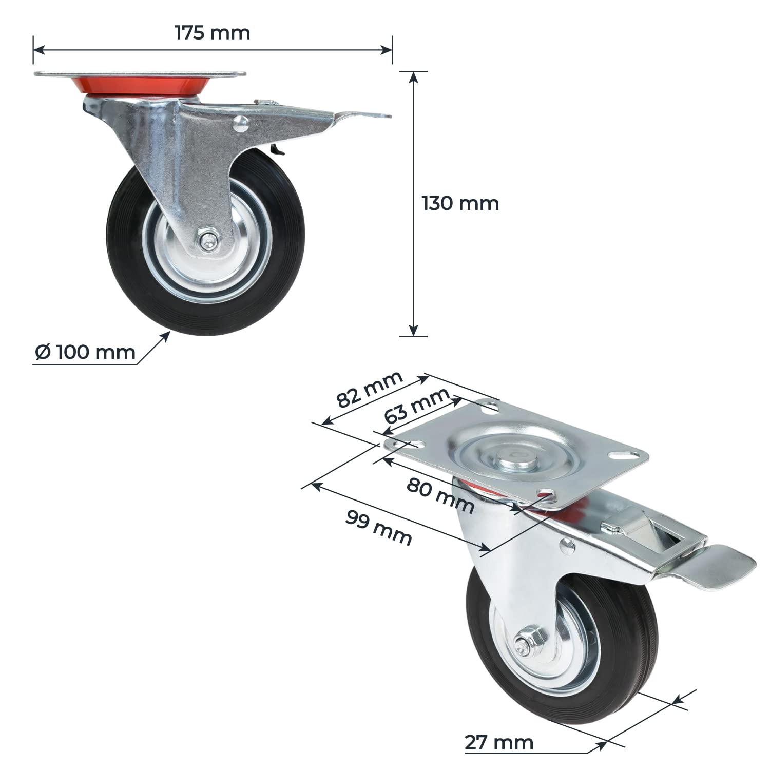 Transportrolle, Gurke?, Spurrolle, Schwer?, Rollenplatte