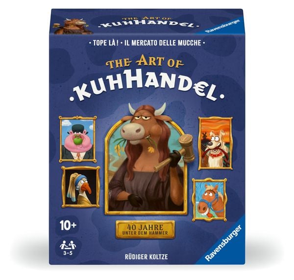 Ravensburger 23025 KUHHANDEL D/F/I Kartenspiel Gesellschaftsspiel