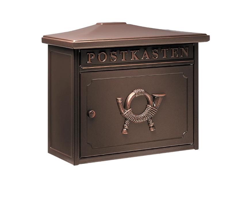 Burg Wächter Briefkasten Sylt 1883 Kupfer